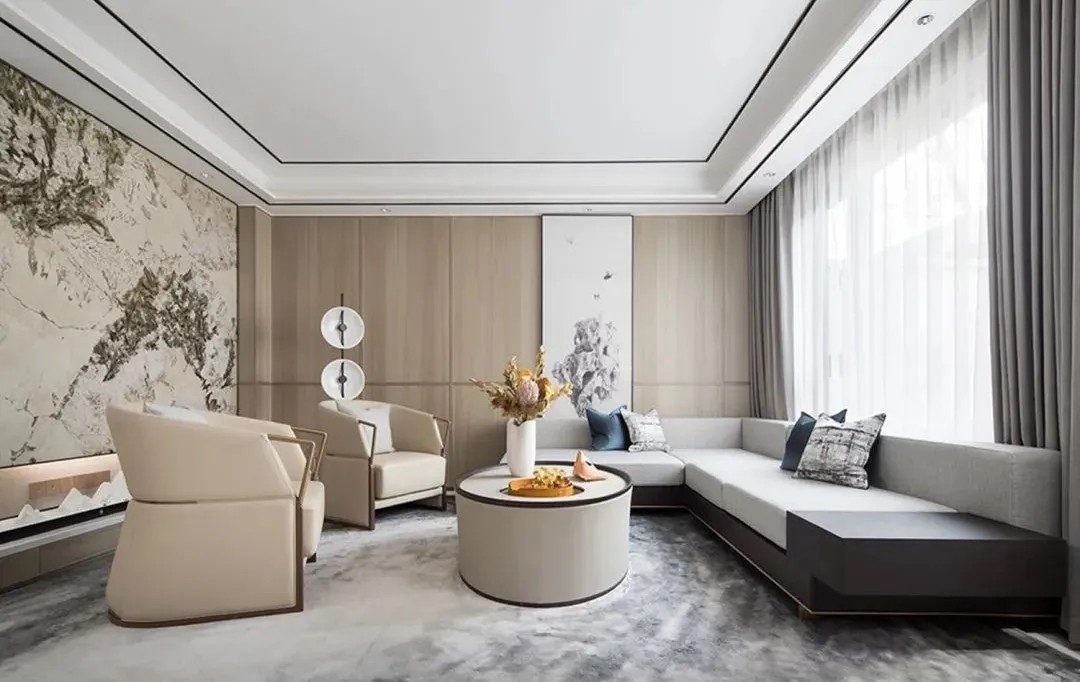 现代简约风格室内设计家装案例-客厅 现代简约风格室内设计家装案例-客厅